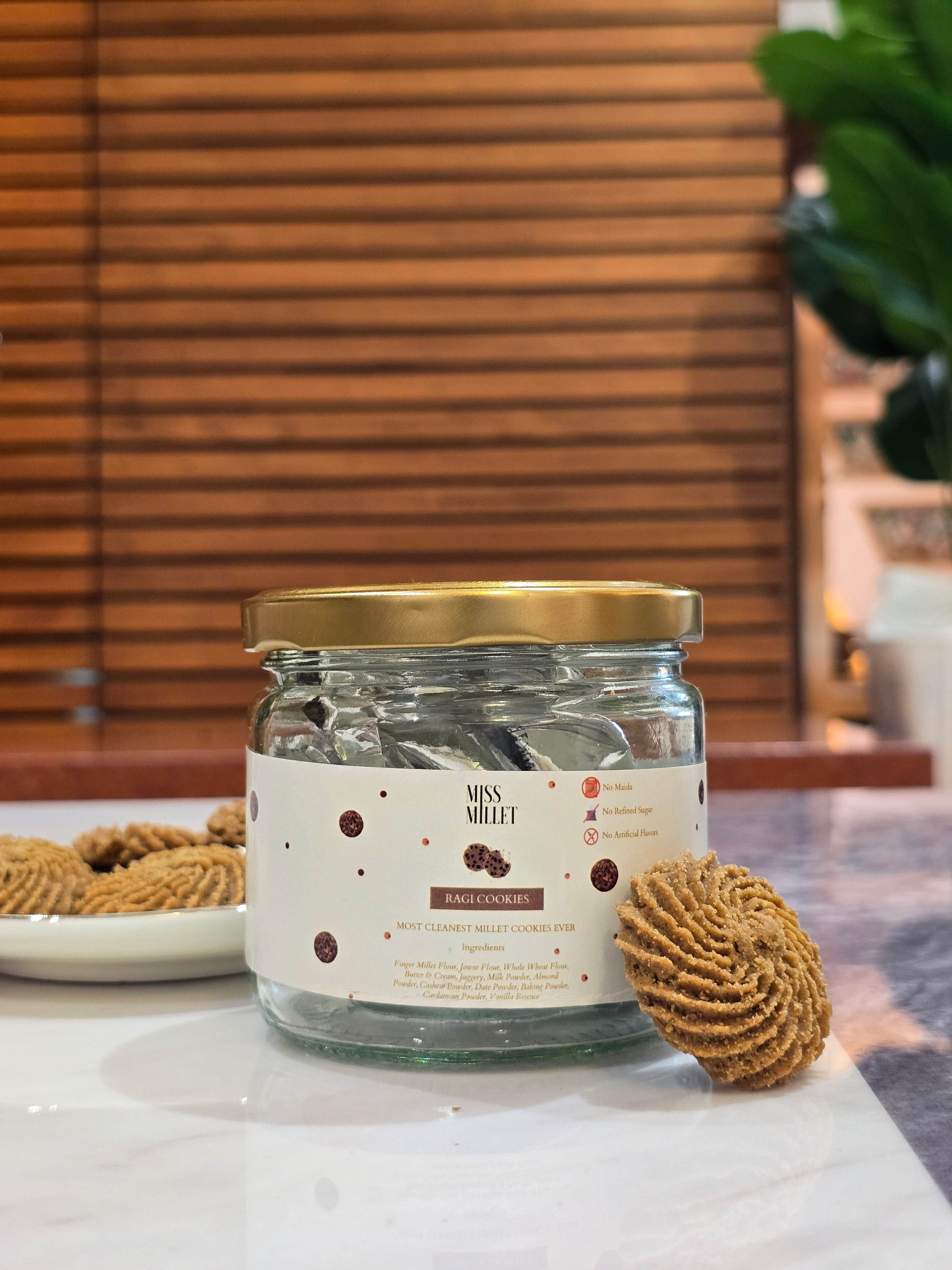 Calcium Rich Ragi Cookies