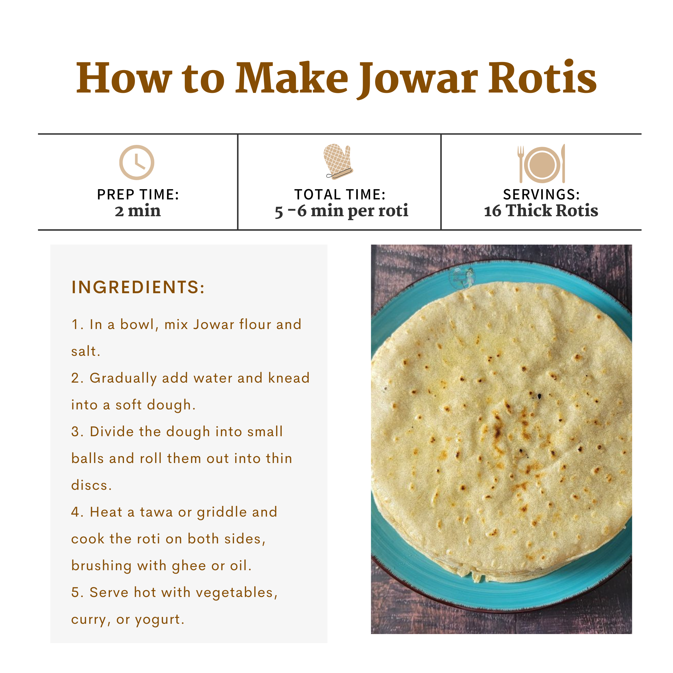 Sprouted Sundried Jowar (Sorghum) Flour